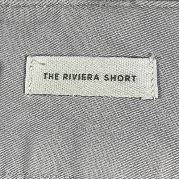LOFT womens grey The Riveria Short flat front 3.5" inseam shorts - size 8 - Picture 5 of 10